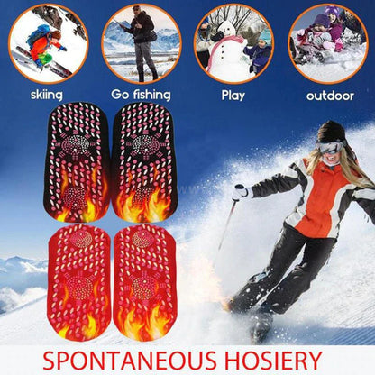 Winter Self-Heating Health Care Socks Women Ski Sports Self Heated Massage Man Short Sock Magnetic Therapy Comfortable Warm Sox