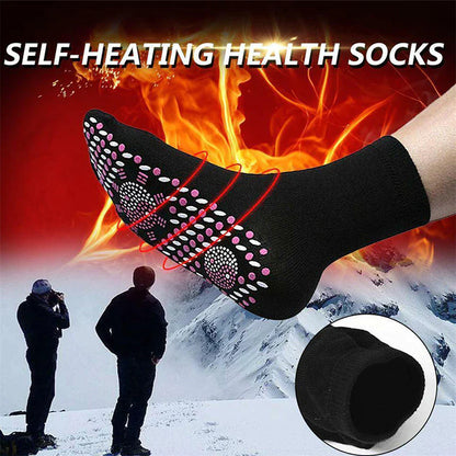 Winter Self-Heating Health Care Socks Women Ski Sports Self Heated Massage Man Short Sock Magnetic Therapy Comfortable Warm Sox